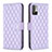 Handytasche Stand Schutzhülle Flip Leder Hülle B19F für Xiaomi Redmi Note 10T 5G Violett
