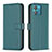 Handytasche Stand Schutzhülle Flip Leder Hülle B22F für Motorola Moto Edge 40 Neo 5G Grün