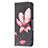 Handytasche Stand Schutzhülle Flip Leder Hülle Blumen L07 für Apple iPhone 14 Plus Braun