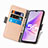 Handytasche Stand Schutzhülle Flip Leder Hülle Blumen S02D für Realme Q5i 5G