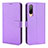 Handytasche Stand Schutzhülle Flip Leder Hülle BY1 für HTC Desire 22 Pro 5G Violett