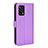 Handytasche Stand Schutzhülle Flip Leder Hülle BY1 für Oppo A74 4G Violett