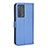 Handytasche Stand Schutzhülle Flip Leder Hülle BY1 für Oppo Reno6 Pro 5G Blau