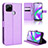 Handytasche Stand Schutzhülle Flip Leder Hülle BY1 für Realme 7i RMX2193 Violett