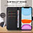 Handytasche Stand Schutzhülle Flip Leder Hülle BY1 für Samsung Galaxy A03s