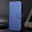 Handytasche Stand Schutzhülle Flip Leder Hülle BY1 für Samsung Galaxy M01 Core Blau