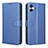 Handytasche Stand Schutzhülle Flip Leder Hülle BY1 für Samsung Galaxy M04 Blau