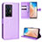 Handytasche Stand Schutzhülle Flip Leder Hülle BY1 für Vivo X70 Pro+ Plus 5G Violett