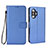 Handytasche Stand Schutzhülle Flip Leder Hülle BY1 für Xiaomi Poco F3 GT 5G Blau