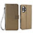 Handytasche Stand Schutzhülle Flip Leder Hülle BY1 für Xiaomi Poco F3 GT 5G Braun