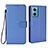 Handytasche Stand Schutzhülle Flip Leder Hülle BY1 für Xiaomi Redmi 10 5G Blau