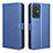 Handytasche Stand Schutzhülle Flip Leder Hülle BY1 für Xiaomi Redmi 11 Prime 4G Blau