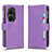 Handytasche Stand Schutzhülle Flip Leder Hülle BY2 für Asus Zenfone 9 Violett