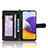 Handytasche Stand Schutzhülle Flip Leder Hülle BY2 für Samsung Galaxy A22 5G
