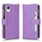 Handytasche Stand Schutzhülle Flip Leder Hülle BY2 für Samsung Galaxy A23s Violett