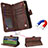 Handytasche Stand Schutzhülle Flip Leder Hülle BY2 für Samsung Galaxy S23 5G