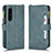 Handytasche Stand Schutzhülle Flip Leder Hülle BY2 für Sony Xperia 1 IV Grün