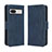 Handytasche Stand Schutzhülle Flip Leder Hülle BY3 für Google Pixel 7a 5G Blau