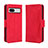 Handytasche Stand Schutzhülle Flip Leder Hülle BY3 für Google Pixel 7a 5G Rot