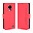 Handytasche Stand Schutzhülle Flip Leder Hülle BY3 für Nokia C30 Rot