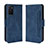 Handytasche Stand Schutzhülle Flip Leder Hülle BY3 für Oppo A55S 5G Blau