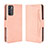 Handytasche Stand Schutzhülle Flip Leder Hülle BY3 für Oppo Reno6 5G Rosa