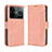 Handytasche Stand Schutzhülle Flip Leder Hülle BY3 für Realme GT Neo6 5G Rosa