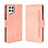 Handytasche Stand Schutzhülle Flip Leder Hülle BY3 für Samsung Galaxy A22 4G Rosa