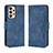 Handytasche Stand Schutzhülle Flip Leder Hülle BY3 für Samsung Galaxy A23 5G Blau