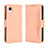 Handytasche Stand Schutzhülle Flip Leder Hülle BY3 für Samsung Galaxy A23 5G SC-56C Rosa