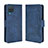 Handytasche Stand Schutzhülle Flip Leder Hülle BY3 für Samsung Galaxy F12 Blau