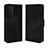 Handytasche Stand Schutzhülle Flip Leder Hülle BY3 für Samsung Galaxy F52 5G Schwarz
