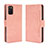 Handytasche Stand Schutzhülle Flip Leder Hülle BY3 für Samsung Galaxy M02s Rosa