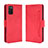 Handytasche Stand Schutzhülle Flip Leder Hülle BY3 für Samsung Galaxy M02s Rot