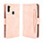 Handytasche Stand Schutzhülle Flip Leder Hülle BY3 für Samsung Galaxy M11 Rosa