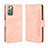 Handytasche Stand Schutzhülle Flip Leder Hülle BY3 für Samsung Galaxy Note 20 5G Rosa