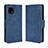 Handytasche Stand Schutzhülle Flip Leder Hülle BY3 für Sharp Aquos Sense4 Basic Blau