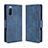 Handytasche Stand Schutzhülle Flip Leder Hülle BY3 für Sony Xperia 10 III SOG04 Blau