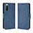 Handytasche Stand Schutzhülle Flip Leder Hülle BY3 für Sony Xperia 10 IV Blau
