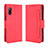 Handytasche Stand Schutzhülle Flip Leder Hülle BY3 für Sony Xperia Ace II Rot