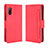 Handytasche Stand Schutzhülle Flip Leder Hülle BY3 für Sony Xperia Ace II SO-41B Rot