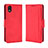 Handytasche Stand Schutzhülle Flip Leder Hülle BY3 für Sony Xperia Ace III Rot