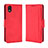 Handytasche Stand Schutzhülle Flip Leder Hülle BY3 für Sony Xperia Ace III SO-53C Rot