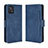 Handytasche Stand Schutzhülle Flip Leder Hülle BY3 für Vivo iQOO U3 5G Blau