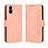Handytasche Stand Schutzhülle Flip Leder Hülle BY3 für Xiaomi Poco C50 Rosa