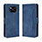 Handytasche Stand Schutzhülle Flip Leder Hülle BY3 für Xiaomi Poco X3 Blau