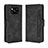 Handytasche Stand Schutzhülle Flip Leder Hülle BY3 für Xiaomi Poco X3 Schwarz