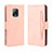 Handytasche Stand Schutzhülle Flip Leder Hülle BY3 für Xiaomi Redmi 10X 5G Rosa