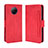 Handytasche Stand Schutzhülle Flip Leder Hülle BY3 für Xiaomi Redmi Note 9 5G Rot