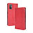 Handytasche Stand Schutzhülle Flip Leder Hülle BY4 für HTC Desire 21 Pro 5G Rot